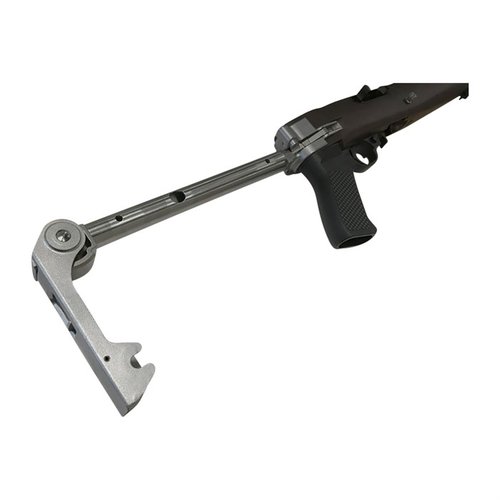 Mit dem B-TM Folding Stock verwandelst du deine Ruger™ 10/22™ in ein stilvolles Gewehr, das perfekt für Optiken oder Hochprofilvisiere geeignet ist.