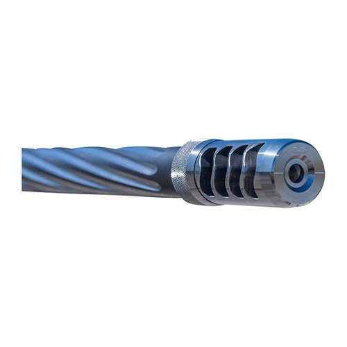 Der HELLFIRE MATCH MÜZZLE BRAKE bietet optimales Rückstoßmanagement, kontrolliert den Mündungshub und erzeugt keinen zusätzlichen Schall – perfekt für präzises Schießen.