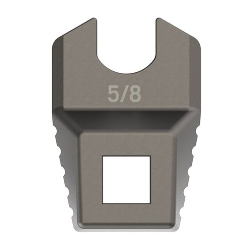 Der MASTER-FIT 5/8 Muzzle Device/A2 Buttstock Extension Tube Wrench aus Titan-beschichtetem Edelstahl bietet präzisen Halt für A2 und 5/8