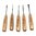 Entdecke das 5-teilige Holzschnitz-Set von U.J. Ramelson! Hochwertige Werkzeuge aus Werkzeugstahl, perfekt für dein nächstes Projekt. Jetzt mehr erfahren! 🪵🔧