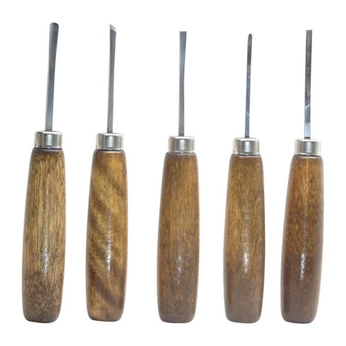 Mit dem 5-teiligen #106M Sub Mini Wood Carving Set erhältst du hochwertige Werkzeuge für präzises Schnitzen, ideal für detaillierte Holzarbeiten!