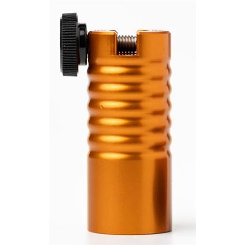 Der HEADSPACE COMPARATOR BODY von SHORT ACTION CUSTOMS bietet zwei Montagemöglichkeiten, ist aus robustem 6061 Aluminium und ermöglicht schnelles Wechseln der Inserts.