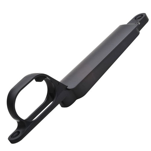 Das Hawkins Precision Oberndorf Bottom Metal ist leicht, CNC-gefertigt und sorgt mit seiner patentierten Feder für zuverlässigen Halt bei starkem Rückstoß.