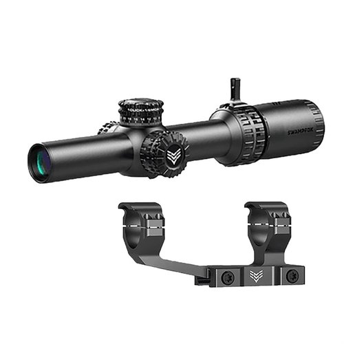 Das Swampfox Arrowhead 1-8x24mm SFP bietet brillante Sicht, ein breites Sichtfeld, Locking Turrets und beleuchtete Retikel – perfekt für deine Einsatzbedürfnisse.