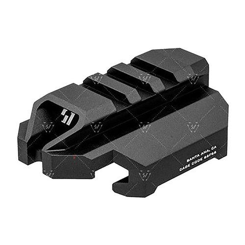 Der Strike Industries CZ Scorpion EVO Stock Adapter ermöglicht eine einfache Höhenverstellung, hat einen QD-Anschluss für Sling und lässt sich werkzeuglos montieren.