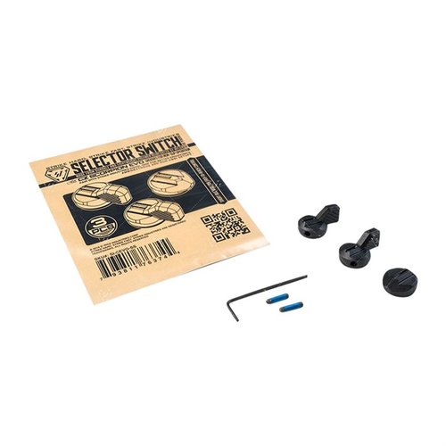 Der Strike Industries Selector Switch für CZ Scorpion EVO bietet anpassbare, ergonomische Steuerung mit rutschfesten Griffen, ideal für jede Schießsituation.