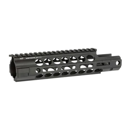 Der SIG 516 Extended Free Float M-LOK Handguard bietet eine leichte, stabile Konstruktion aus 6061 Aluminium, eine durchgehende Oberseite und Platz für Zubehör.