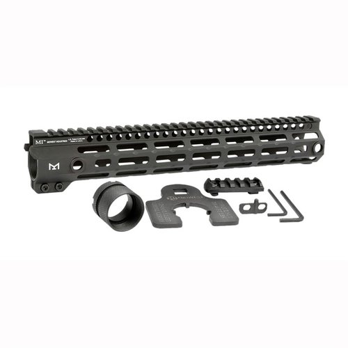 Die AR-15 G4 Handguard M-LOK von Midwest Industries bietet eine robuste 6061 Aluminiumkonstruktion, M-LOK für Zubehör und eine lebenslange Garantie.
