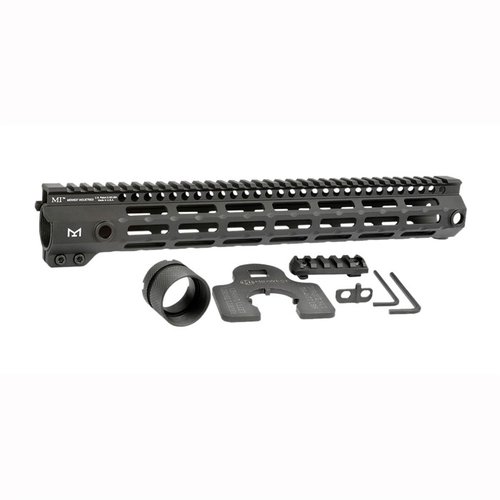 Die AR-15 G4 Handguards von Midwest Industries bieten eine robuste 6061 Aluminiumkonstruktion, M-LOK Slots und fünf Längen für maximale Anpassungsfähigkeit.
