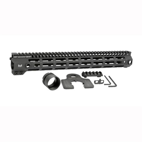Die AR-15 G4 Handguard von Midwest Industries bietet eine robuste 6061 Aluminiumkonstruktion, M-LOK-Kompatibilität und fünf Längen für maximale Anpassungsfähigkeit.