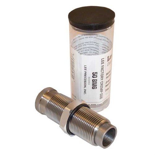 Mit der Lee Factory Crimp Die für 50 BMG kannst du deine Geschosse sicherer und präziser fixieren, was zu weniger Geschwindigkeitsvariationen führt.