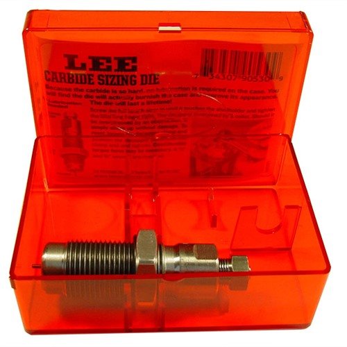 Die Lee Carbide Full Length Sizing Dies sind ideal für gerade Patronen. Sie benötigen kein Lube und halten ein Leben lang!