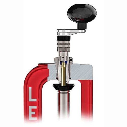 Der LEE Deluxe Quick Trim Case Trimmer trimmt präzise dein Messing, ohne Kaliber oder Anpassungen. Mit einstellbarem Stopp und integriertem Chipfänger.