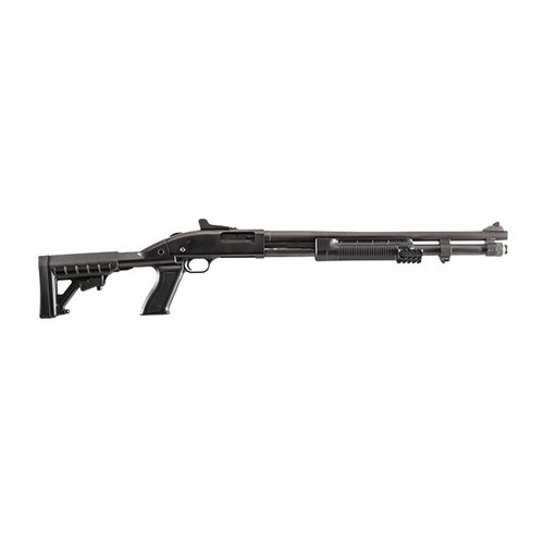 Das Archangel AA500 ist ein ergonomisches, verstellbares Tactical Stock System für Mossberg 500/590, das Komfort, Kontrolle und Anpassungsfähigkeit bietet.