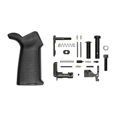 Das M4E1 Lower Parts Kit mit Magpul MOE Grip bietet alle notwendigen Teile für den Zusammenbau eines M4E1 Lower Receivers, ohne Fire Control Group.