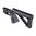 AERO PRECISION FEATURELESS COMP LOWER W/MAGPUL FIXED CAR STOCK FOR AR15 BLK