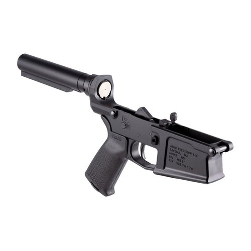 Der Aero Precision M5 .308 Complete Lower Receiver ist die ideale Basis für dein individuelles AR-Gewehr, inklusive Magpul MOE Grip und ohne Stock.