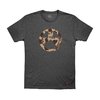 Das RAIDER CAMO ICON T-SHIRT von MAGPUL besteht aus 100% Baumwolle, hat einen bequemen Schnitt und ist in Charcoal oder Silver mit einem coolen Camo-Logo erhältlich.