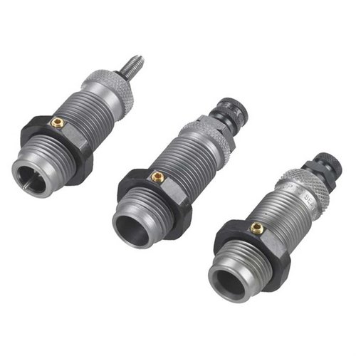 Das 38 SUPER CARBIDE 3-DIE SET von RCBS bietet dir alles, was du brauchst: Größe, Entprimierung, Erweiterung und Sitz für präzises Nachladen ohne Schmierung.