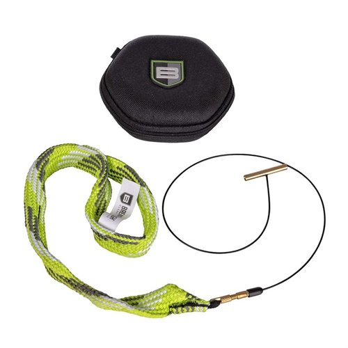 Die Breakthrough Clean Battle Rope 2.0 reinigt dein Gewehrlauf schnell und effektiv mit einer integrierten Bronze- und abnehmbaren Nylonbürste, alles in einem praktischen EVA-Case.