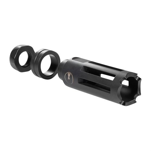 Der Ultradyne Nighthawk Flash Hider minimiert Mündungsblitz, verbessert Nachladegeschwindigkeit und Genauigkeit und ist ideal für 5.56/.223 AR-15 Plattformen.