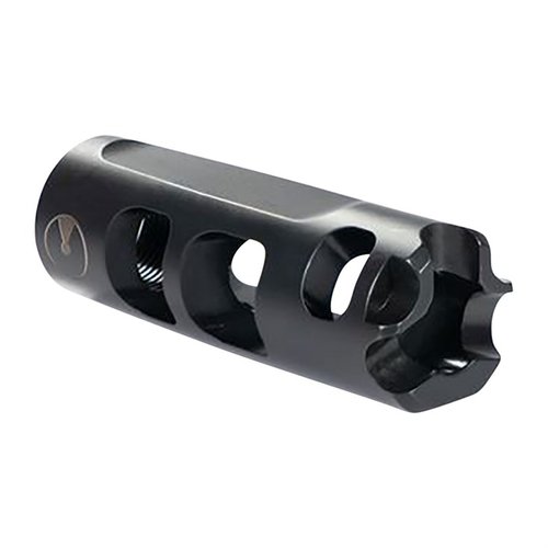 Der Ultradyne Vostok AK Kompensator reduziert den Mündungshochgang, verbessert die Genauigkeit und sorgt für schnelle Nachfolgeschüsse ohne Sichtbehinderung.