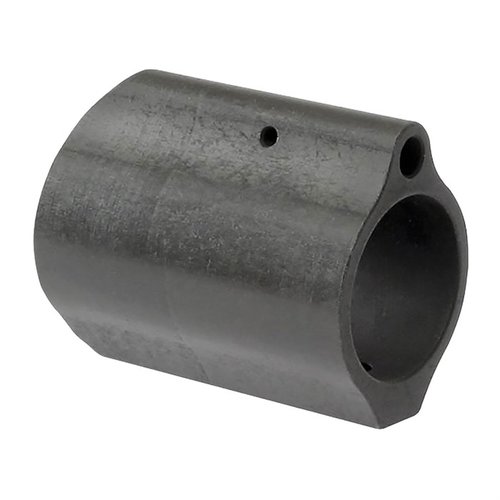 Der AR-15 Gasblock in Low-Profile-Design besteht aus robustem Stahl, passt unter die meisten Handguards und sorgt für eine saubere Optik.