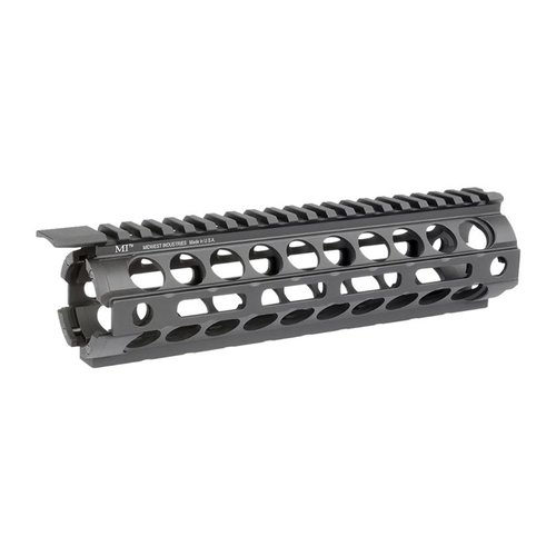 Upgrade deinen AR-15 mit den Midwest Industries 2-teiligen Free-Float Handguards: M-LOK-kompatibel, aus 6061 Aluminium, einfach zu installieren und in verschiedenen Längen erhältlich.