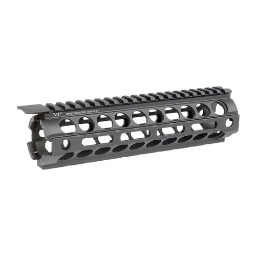 Upgrade deine AR-15 mit dem Midwest Industries Free-Float Handguard: M-LOK-kompatibel, aus 6061 Aluminium, schnell montierbar und mit durchgehendem Picatinny-Rail.