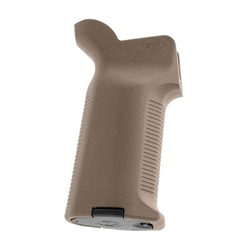 Der Magpul K2-XL Grip ist 25% größer, passt perfekt auf AR-15, bietet besseren Halt, Komfort und Kontrolle für präzises Schießen, auch unter schwierigen Bedingungen.