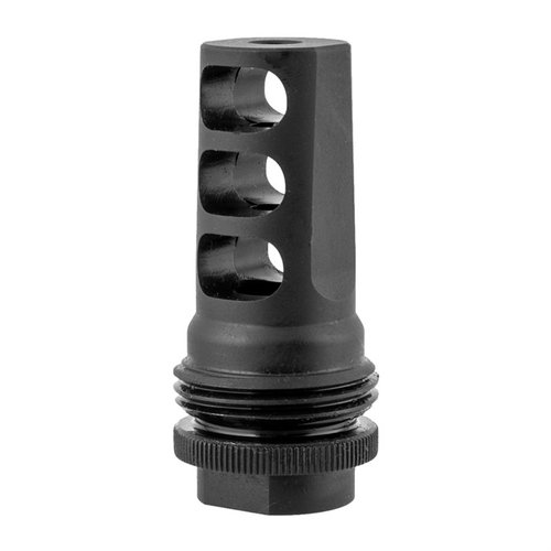 Der AR-15 ASR Muzzle Brake 5.56 reduziert effektiv Rückstoß und Mündungsanhebung, ist kompatibel mit Specwar, Saker, Omega und mehr, und lässt sich einfach montieren.