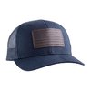 Standard Leder-Patch Trucker Navy