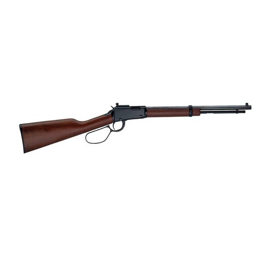 Die Henry Small Game Carbine bietet eine präzise Zielvorrichtung, amerikanischen Nussbaum, einen klassischen Oktagonlauf und einen großen Loop Lever für optimale Nutzung.