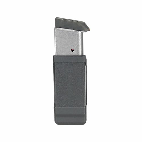 Die Blackhawk Single Mag Pouch bietet schnellen Zugriff auf Ersatzmagazine, sicheren Halt durch einen integrierten Spannfeder und ist für verschiedene Magazintypen geeignet.