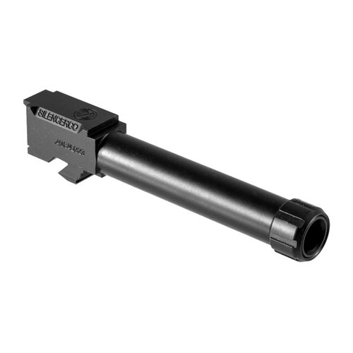 Die THREADED BARRELS von SILENCERCO für Glock® sind aus 416R Edelstahl, passen auf Gen 3 und Gen 4 und bieten eine Thread Protector für sicheren Einsatz.