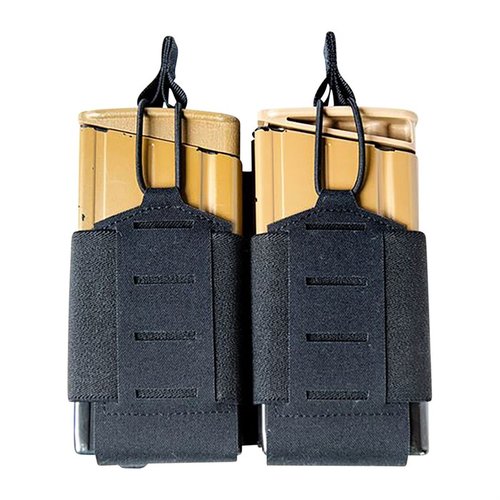 Die BLACKHAWK Foundation Series 7.62 Magazine Pouch bietet eine sichere Passform für SR25/AR10 Magazine, ist leicht, robust und hat MOLLE für zusätzliche Taschen.