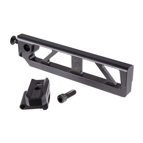 Der 6-Zoll Skeletonized Tube von JMAC Customs ist leicht, robust und ermöglicht eine flache Faltung des Stocks. Mit 6 Positionen und integriertem QD Sling Socket.