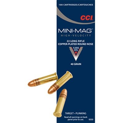 Die MINI-MAG AMMO 22 Long Rifle 40gr CPRN bietet präzise, zuverlässige Munition für Plinker und Wettkampfschützen, mit sauber brennenden Treibladungen und wiederverwendbarer Box.
