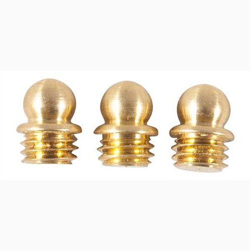 Die SIGHT BEADS von BRADLEY GUNSIGHT bieten durch ihre stabile Stahlbasis und die goldene Messingkugel optimale Sicht und Stärke für präzises Zielen.