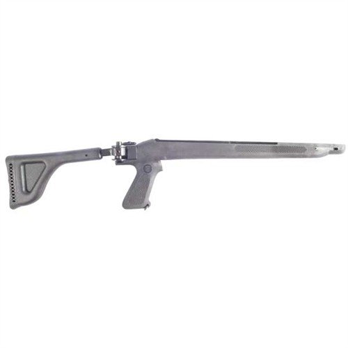 Der leichte Choate Folding Stock aus DuPont Zytel® bietet eine kompakte Aufbewahrung, besseren Grip und ist ideal für enge Situationen beim Schießen.