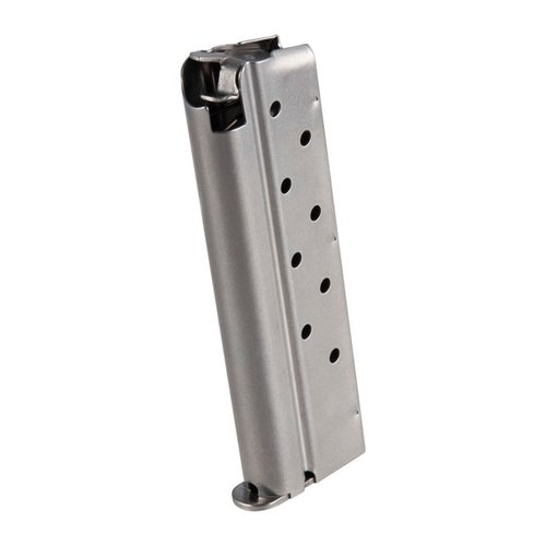 Die Colt 1911 9RD 9MM Magazine bieten eine zuverlässige Passform, langlebige Stahl-Follower und starke Federn – perfekt für Duty und Selbstverteidigung.