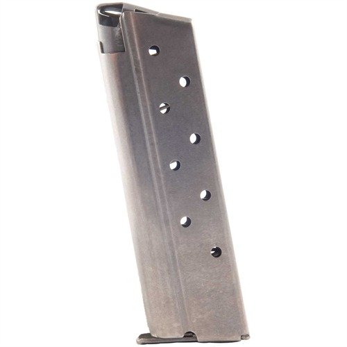 Die Colt 1911 8RD 10MM Magazine bieten zuverlässige Leistung mit langlebigen Stahlführungen und starken Federn – ideal für Duty und Selbstverteidigung.