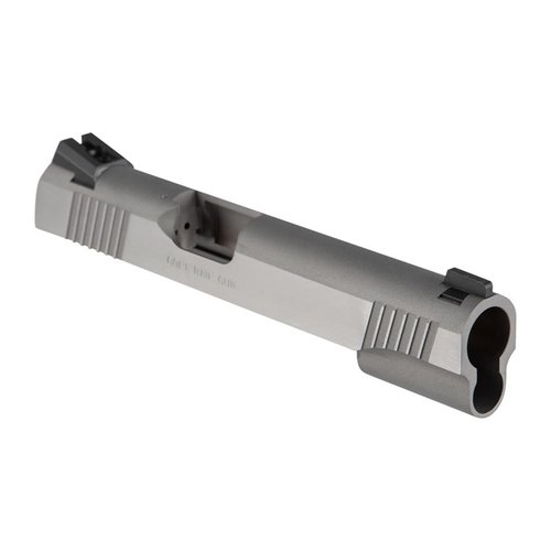 Der 1911 GOVERNMENT RAIL SLIDE von COLT bietet dir eine perfekte Passform für 1911 Government Modelle und verbessert die Funktionalität deiner Waffe.