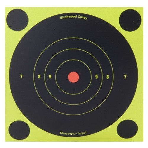 Die SHOOT-N-C® Targets machen Treffer sofort sichtbar mit leuchtend chartreuse Halo, sind selbstklebend und bieten eine Vielzahl von Zielgrößen für optimale Ergebnisse.