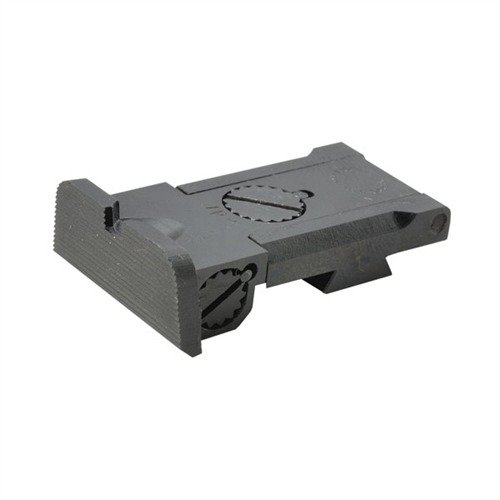 Die 1911 Adjustable Sights von Caspian bieten drei Stile für verbessertes Zielen, schnelle Zielerfassung und optimale Sichtbarkeit, ideal für Wettkämpfe.