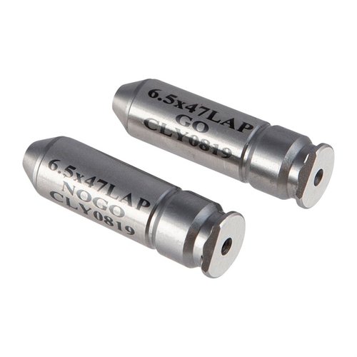 Die CLYMER Go & No-Go Headspace Gauge Sets bieten präzise Messungen, enthalten beide Gauge-Typen und kommen in einer robusten Aufbewahrungstasche für einfache Handhabung.