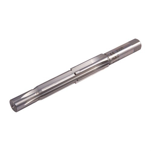 Die CLYMER PISTOL CHAMBERING REAMERS aus M-7 High-Speed Steel bieten präzise Schnitte für .44 Magnum und garantieren eine langlebige Nutzung für Profis.