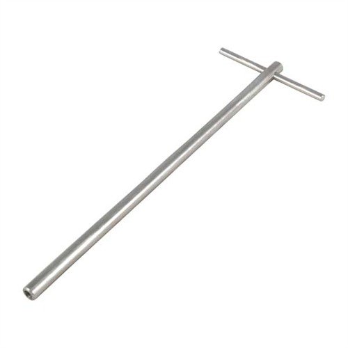 Der CLYMER Reamer Handle, Throater/.22 T-Handle aus hochwertigem M-7 Hochgeschwindigkeitsstahl bietet präzise Handhabung und Langlebigkeit für professionelle Büchsenmacher.