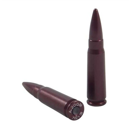 Die A-ZOOM AMMO SNAP CAP DUMMY ROUNDS 7.62X39MM sind ideal zum Üben von Laden, Entladen und Trockenfeuern - perfekt für Schützen und Jäger!