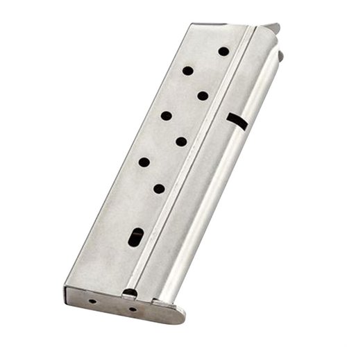Das CMC Classic 10mm Magazin für 1911 bietet 9 Schuss, eine langlebige Edelstahlkonstruktion und ist perfekt für einfache Handhabung und zuverlässige Leistung.